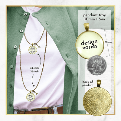 Gutsy Goodness Live Life Without Regrets Necklace Motivational Jewelry Arrow Charm - Gutsy Goodness;Live Life Without Regrets Necklace Motivational Jewelry Arrow Charm - Gutsy Goodness Handmade Jewelry Gifts