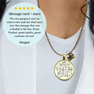Gutsy Goodness Mom Jewelry Mommy Life Best Life Necklace Meaningful Camera Charm - Gutsy Goodness Handmade Jewelry;Mom Jewelry Mommy Life Best Life Necklace Meaningful Camera Charm - Gutsy Goodness Handmade Jewelry Gifts