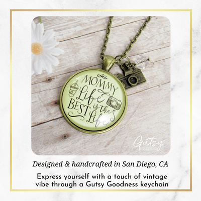 Gutsy Goodness Mom Jewelry Mommy Life Best Life Necklace Meaningful Camera Charm - Gutsy Goodness Handmade Jewelry;Mom Jewelry Mommy Life Best Life Necklace Meaningful Camera Charm - Gutsy Goodness Handmade Jewelry Gifts