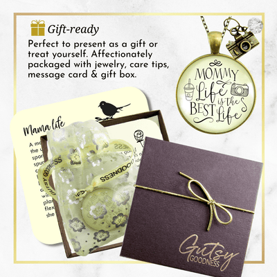 Gutsy Goodness Mom Jewelry Mommy Life Best Life Necklace Meaningful Camera Charm - Gutsy Goodness Handmade Jewelry;Mom Jewelry Mommy Life Best Life Necklace Meaningful Camera Charm - Gutsy Goodness Handmade Jewelry Gifts