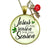 Christmas Necklace Jesus is Reason for The Season Holiday Inspired Gift Jewelry