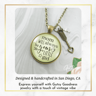 Gutsy Goodness To My Mom Necklace Always Be Daughter Meaningful Heartfelt Mother Jewelry Gift - Gutsy Goodness Handmade Jewelry;To My Mom Necklace Always Be Daughter Meaningful Heartfelt Mother Jewelry Gift - Gutsy Goodness Handmade Jewelry Gifts