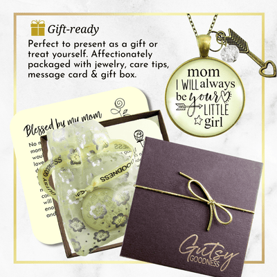 Gutsy Goodness To My Mom Necklace Always Be Daughter Meaningful Heartfelt Mother Jewelry Gift - Gutsy Goodness Handmade Jewelry;To My Mom Necklace Always Be Daughter Meaningful Heartfelt Mother Jewelry Gift - Gutsy Goodness Handmade Jewelry Gifts
