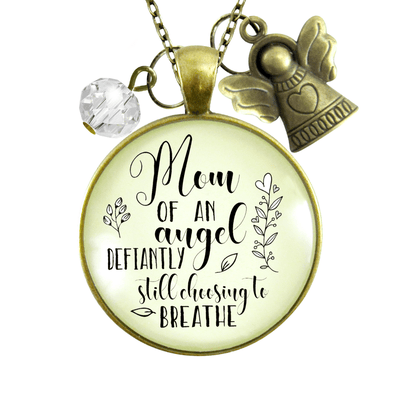 Gutsy Goodness Child's Remembrance Memorial Necklace Mom of an Angel Sympathy Gift - Gutsy Goodness Handmade Jewelry;Child's Remembrance Memorial Necklace Mom Of An Angel Sympathy Gift - Gutsy Goodness Handmade Jewelry Gifts