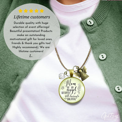 Gutsy Goodness Child's Remembrance Memorial Necklace Mom of an Angel Sympathy Gift - Gutsy Goodness Handmade Jewelry;Child's Remembrance Memorial Necklace Mom Of An Angel Sympathy Gift - Gutsy Goodness Handmade Jewelry Gifts