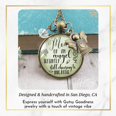 Gutsy Goodness Child's Remembrance Memorial Necklace Mom of an Angel Sympathy Gift - Gutsy Goodness Handmade Jewelry;Child's Remembrance Memorial Necklace Mom Of An Angel Sympathy Gift - Gutsy Goodness Handmade Jewelry Gifts