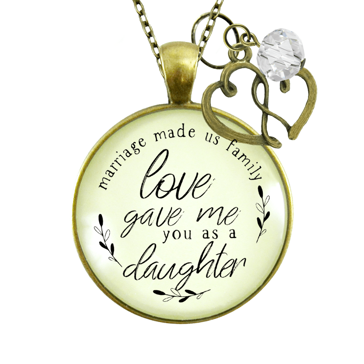 Gutsy Goodness Bonus Daughter in Law Necklace Marriage Made Family Wedding Jewelry - Gutsy Goodness Handmade Jewelry;Bonus Daughter In Law Necklace Marriage Made Family Wedding Jewelry - Gutsy Goodness Handmade Jewelry Gifts