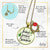 Christmas Necklace Jesus is Reason Season Religious Holiday Jewelry