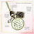 Missing You Mama and Papa As I Walk Down The Aisle BRONZE - CREAM - WHITE BEAD