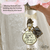 Missing You Mama and Papa As I Walk Down The Aisle BRONZE - CREAM - WHITE BEAD