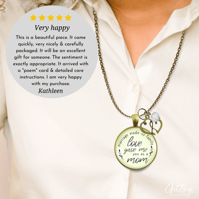 Gutsy Goodness Mother in Law Necklace Blended Family Step Mom Gift Wedding Jewelry - Gutsy Goodness Handmade Jewelry;Mother In Law Necklace Blended Family Step Mom Gift Wedding Jewelry - Gutsy Goodness Handmade Jewelry Gifts