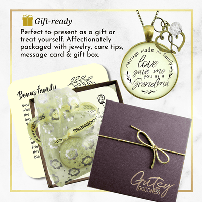 Gutsy Goodness Grandma Gift for Necklace Marriage Made Us Family Wedding Jewelry - Gutsy Goodness Handmade Jewelry;Grandma Gift For Necklace Marriage Made Us Family Wedding Jewelry - Gutsy Goodness Handmade Jewelry Gifts