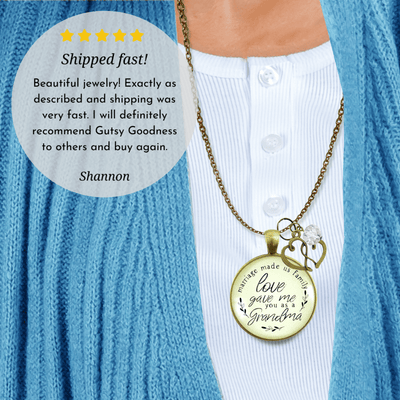 Gutsy Goodness Grandma Gift for Necklace Marriage Made Us Family Wedding Jewelry - Gutsy Goodness Handmade Jewelry;Grandma Gift For Necklace Marriage Made Us Family Wedding Jewelry - Gutsy Goodness Handmade Jewelry Gifts