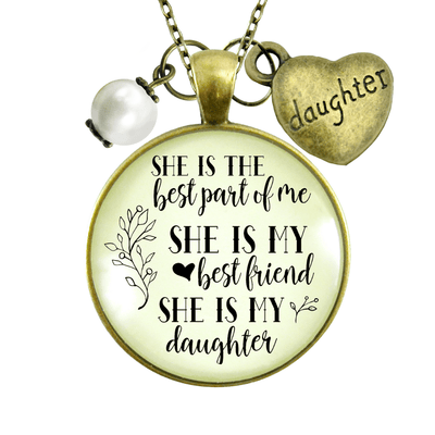 Gutsy Goodness To Daughter From Mother Necklace Best Part of Me My Daughter Jewelry Gift - Gutsy Goodness Handmade Jewelry;To Daughter From Mother Necklace Best Part Of Me My Daughter Jewelry Gift - Gutsy Goodness Handmade Jewelry Gifts