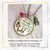 Ladybug Necklace Never Too Busy Friendship Quote Gardener Jewelry - Gutsy Goodness