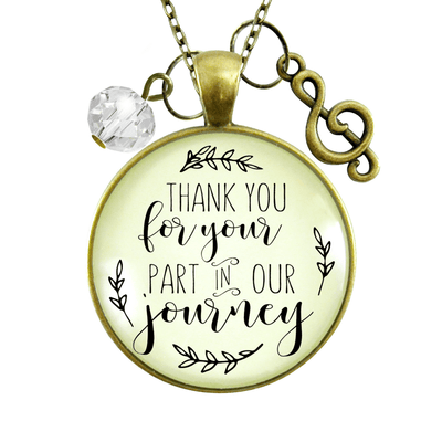 Gutsy Goodness Wedding Singer Gift Necklace Thank You for Part Musician Charm - Gutsy Goodness Handmade Jewelry;Wedding Singer Gift Necklace Thank You For Part Musician Charm - Gutsy Goodness Handmade Jewelry Gifts