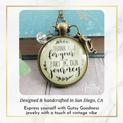 Gutsy Goodness Hairdresser Gift Necklace Thank You For Your Part For Stylist Charm - Gutsy Goodness Handmade Jewelry;Hairdresser Gift Necklace Thank You For Your Part For Stylist Charm - Gutsy Goodness Handmade Jewelry Gifts