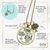 Storms Make Trees Take Deeper Roots Necklace Tree Charm - Gutsy Goodness