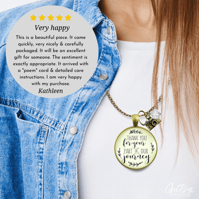 Gutsy Goodness Wedding Photographer Gift Necklace Thank You for Part Camera Charm - Gutsy Goodness Handmade Jewelry;Wedding Photographer Gift Necklace Thank You For Part Camera Charm - Gutsy Goodness Handmade Jewelry Gifts