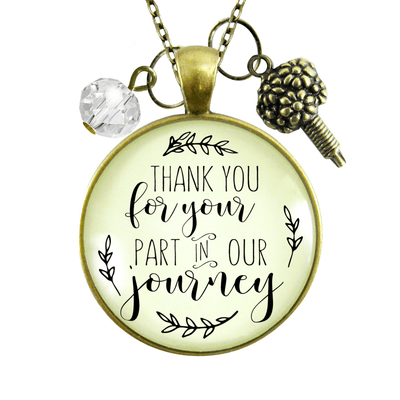 Gutsy Goodness Wedding Floral Designer Gift Necklace Thank You for Your Part Florist - Gutsy Goodness Handmade Jewelry;Wedding Floral Designer Gift Necklace Thank You For Your Part Florist - Gutsy Goodness Handmade Jewelry Gifts