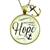 Gutsy Goodness Anchored in Hope Necklace Nautical Theme Faith Words Determination Charm Jewelry - Gutsy Goodness Handmade Jewelry;Anchored In Hope - Gutsy Goodness Handmade Jewelry Gifts