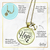 Gutsy Goodness Anchored in Hope Necklace Nautical Theme Faith Words Determination Charm Jewelry - Gutsy Goodness Handmade Jewelry;Anchored In Hope - Gutsy Goodness Handmade Jewelry Gifts
