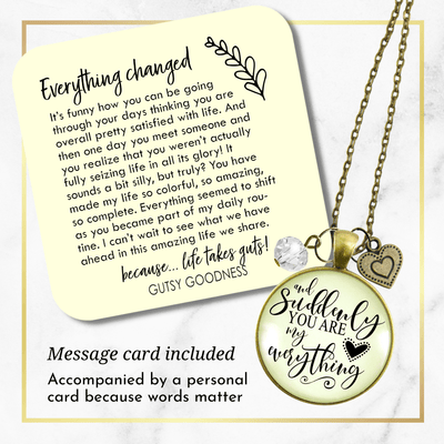 Gutsy Goodness Girlfriend Wife Special Woman Necklace From Man Sentimental Gift - Gutsy Goodness Handmade Jewelry;Girlfriend Wife Special Woman Necklace From Man Sentimental Gift - Gutsy Goodness Handmade Jewelry Gifts