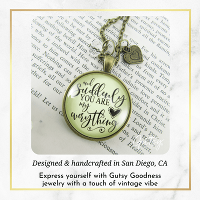 Gutsy Goodness Girlfriend Wife Special Woman Necklace From Man Sentimental Gift - Gutsy Goodness Handmade Jewelry;Girlfriend Wife Special Woman Necklace From Man Sentimental Gift - Gutsy Goodness Handmade Jewelry Gifts