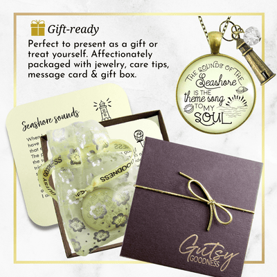 Gutsy Goodness Faith Necklace As Water Reflects Life Heart Jewelry Charm - Gutsy Goodness Handmade Jewelry;Faith Necklace As Water Reflects Life Heart Jewelry Charm - Gutsy Goodness Handmade Jewelry Gifts