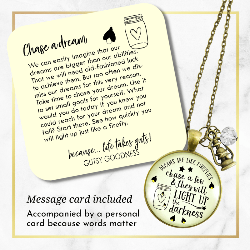 Gutsy Goodness Firefly Necklace Dreams Like Fireflies Southern Rustic Country Womens Jewelry - Gutsy Goodness Handmade Jewelry;Firefly Necklace Dreams Like Fireflies Southern Rustic Country Womens Jewelry - Gutsy Goodness Handmade Jewelry Gifts