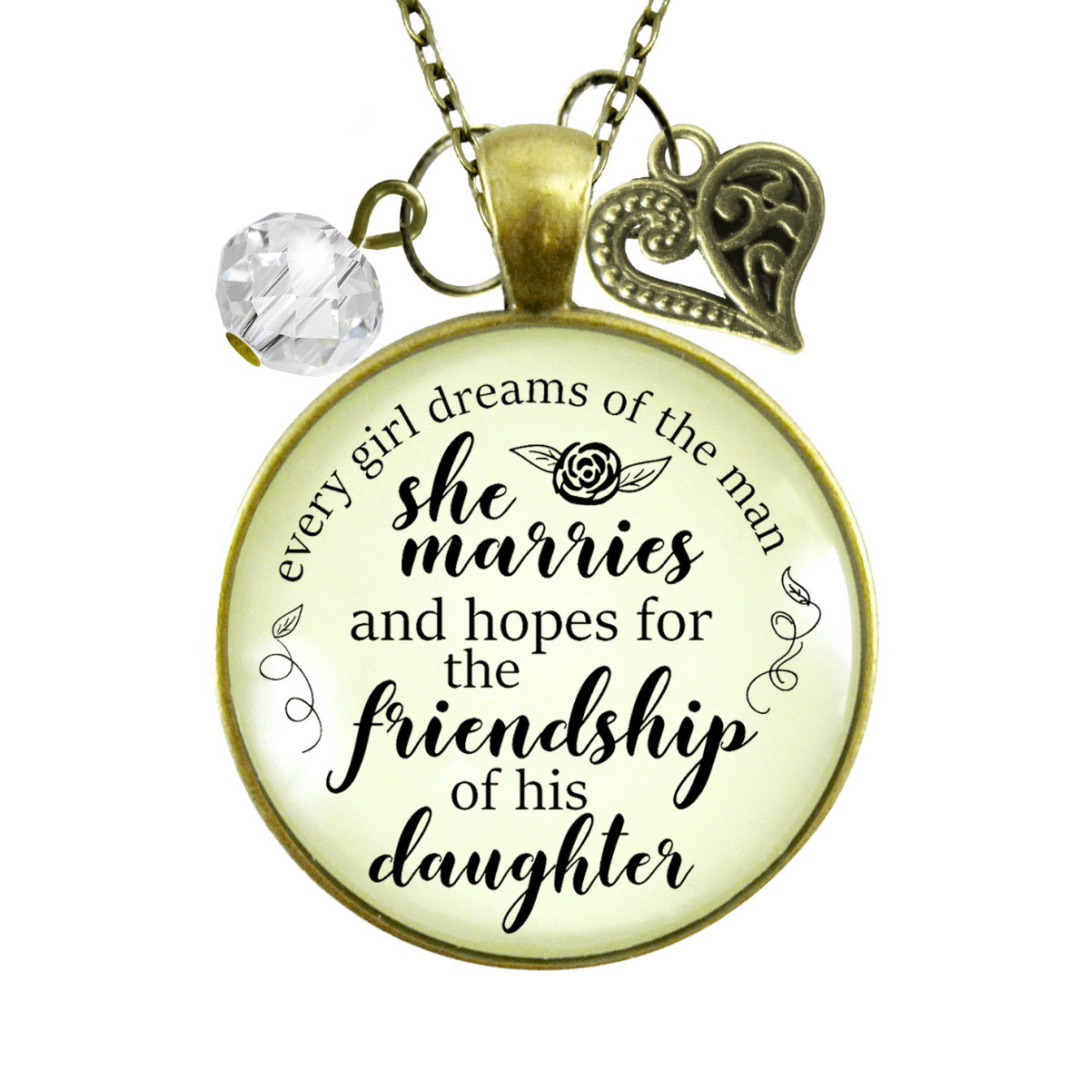 To Stepdaughter Necklace Dream of Friendship From Bonus Step