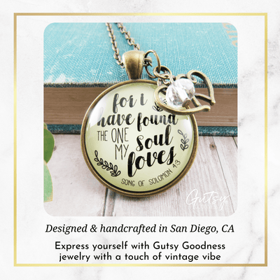 Gutsy Goodness Love My Wife Necklace I've Found One Soul Loves Romantic Jewelry Gift - Gutsy Goodness Handmade Jewelry;Love My Wife Necklace I've Found One Soul Loves Romantic Jewelry Gift - Gutsy Goodness Handmade Jewelry Gifts