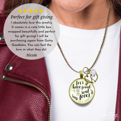 Gutsy Goodness Love My Wife Necklace I've Found One Soul Loves Romantic Jewelry Gift - Gutsy Goodness Handmade Jewelry;Love My Wife Necklace I've Found One Soul Loves Romantic Jewelry Gift - Gutsy Goodness Handmade Jewelry Gifts