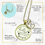 Gutsy Goodness Friendship Necklace Friends Connected Long Distance Jewelry Open Charm - Gutsy Goodness;Friendship Necklace Friends Connected Long Distance Jewelry Open Charm - Gutsy Goodness Handmade Jewelry Gifts