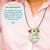 Christmas Necklace Frosted Cookies Holiday Jewelry Candy Cane Charm