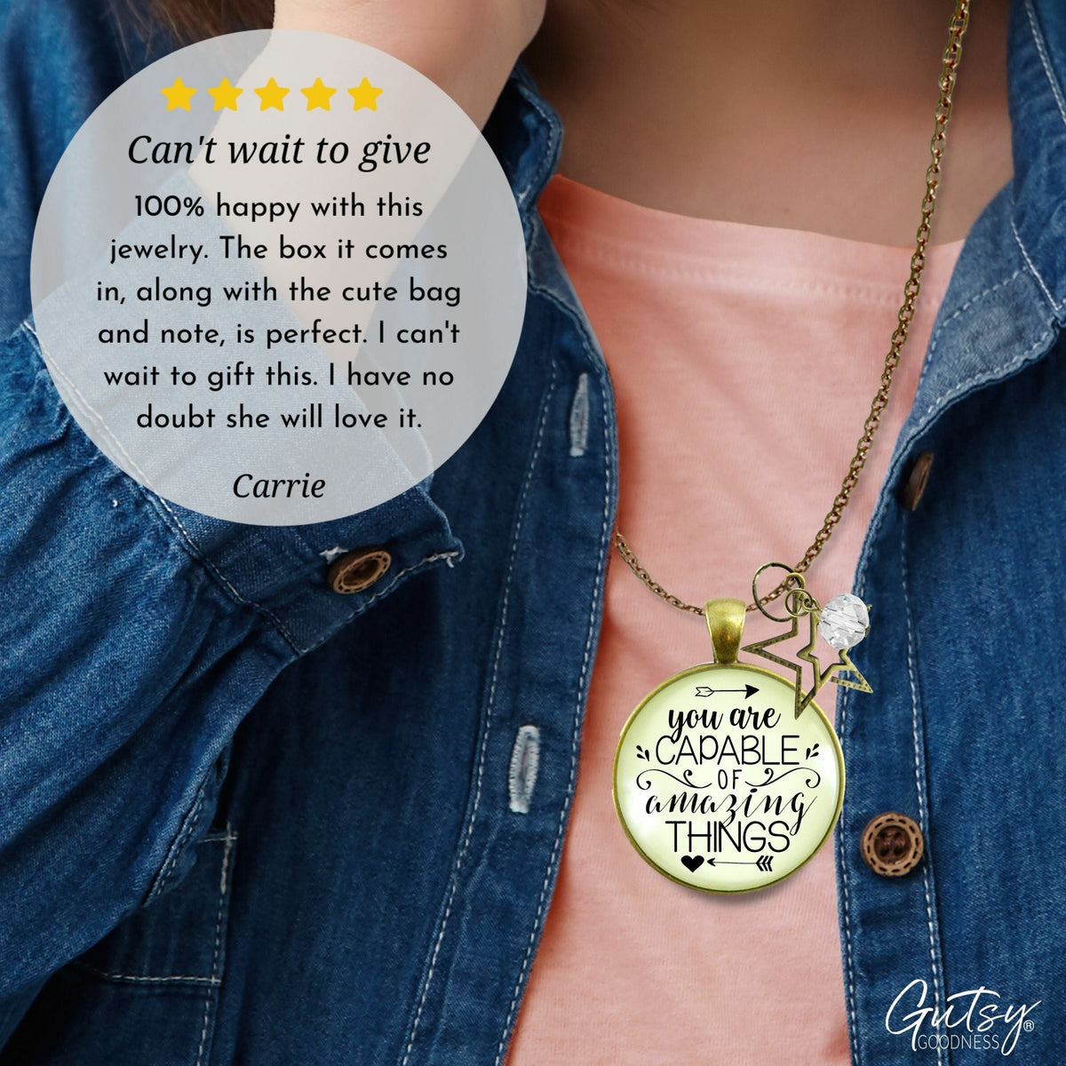 Gutsy Goodness Survivor Necklace Yes I Am Tired But a Warrior Strong Ribbon Jewelry - Gutsy Goodness Handmade Jewelry;Survivor Necklace Yes I Am Tired But A Warrior Strong Ribbon Jewelry - Gutsy Goodness Handmade Jewelry Gifts
