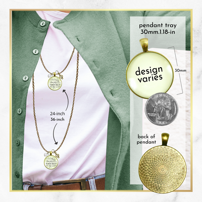 Wedding Singer Gift Necklace Thanks for Sharing Day Musician Soloist  Necklace - Gutsy Goodness Handmade Jewelry