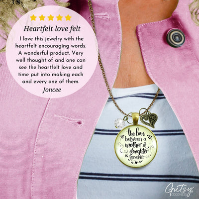 Gutsy Goodness Love Between Mother Daughter Necklace Meaningful Womens Jewelry Gift - Gutsy Goodness Handmade Jewelry;Love Between Mother Daughter Necklace Meaningful Womens Jewelry Gift - Gutsy Goodness Handmade Jewelry Gifts