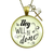 Gutsy Goodness Thy Will Be Done Christian Message Quote Necklace Cross Charm Jewelry - Gutsy Goodness Handmade Jewelry;Thy Will Be Done Christian Message Quote Necklace Cross Charm Jewelry - Gutsy Goodness Handmade Jewelry Gifts