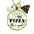 Gutsy Goodness Pizza Necklace You Me Pizza Life is Good Friendship Charm - Gutsy Goodness Handmade Jewelry;Pizza Necklace You Me Pizza Life Is Good Friendship Charm - Gutsy Goodness Handmade Jewelry Gifts