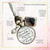 Bouquet Charm Bridal Memorial Missing Grandma Grandpa Wedding Day White Bronze Frame - Gutsy Goodness