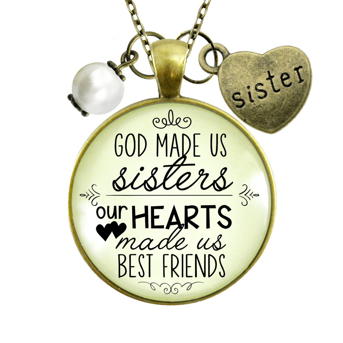 Best sisters necklace clearance