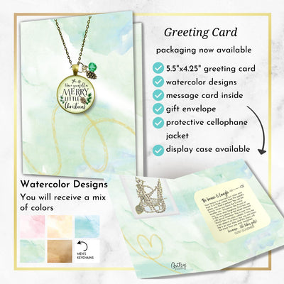 Holiday Necklace Have Yourself Merry Little Christmas Jewelry Gift