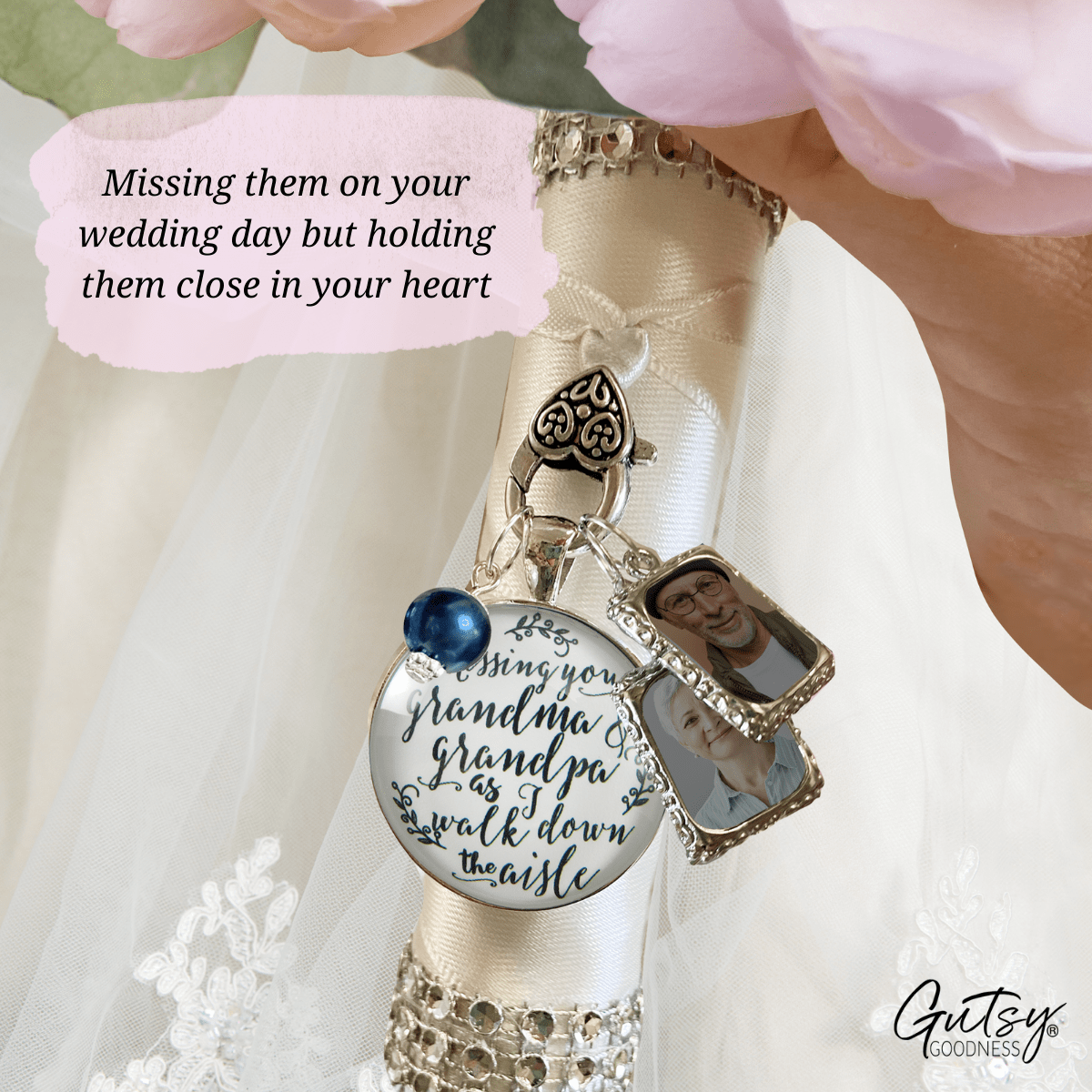 Bridesmaid 2025 bouquet charm