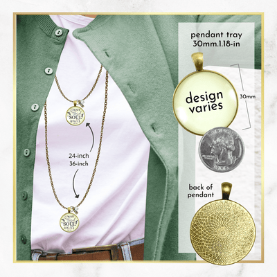 Gutsy Goodness Christian Necklace I Wait for Lord Psalm Bible Word Meaning Jewelry - Gutsy Goodness;Christian Necklace I Wait For Lord Psalm Bible Word Meaning Jewelry - Gutsy Goodness Handmade Jewelry Gifts