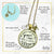 Graduation Necklace She Worked Hard Quiet Grace Congratulations Graduate