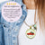 Red Truck Christmas Theme Necklace Vintage Holiday Jewelry Gift