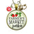 Handmade Gutsy Goodness Jewelry Farmers Market Junkie Necklace Handmade Boho Style Fashion Jewelry Apple Charm & Message Card