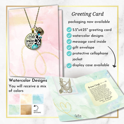 Handmade Gutsy Goodness Jewelry Jeans And Jewelry And A Bit Of Dirt Necklace Western Cowboy Hat Country Girl Pendant & Card