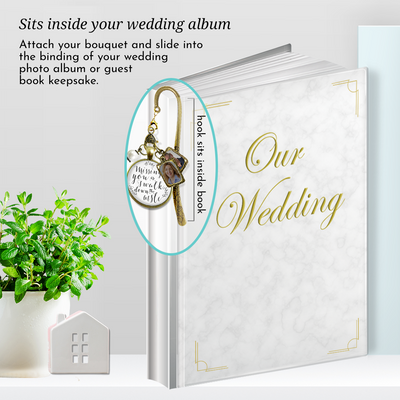 Keepsake Wedding Album Display Hook - Gutsy Goodness